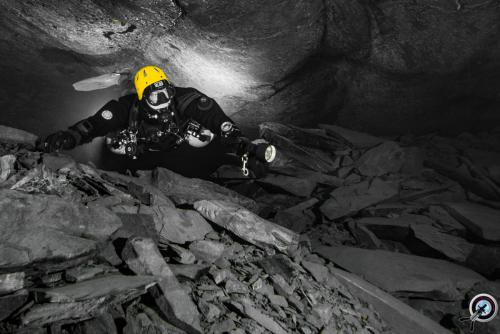 Foto: Cave-Woman Location: Bergwerktauchen Nuttlar